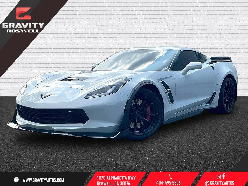White 2019 Chevrolet Corvette Grand Sport for sale in Roswell, GA