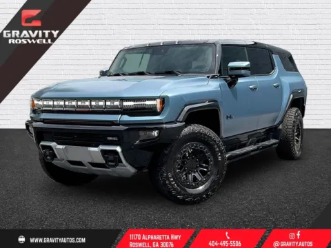 Blue 2024 GMC Hummer EV SUV 3X for sale in Roswell, GA
