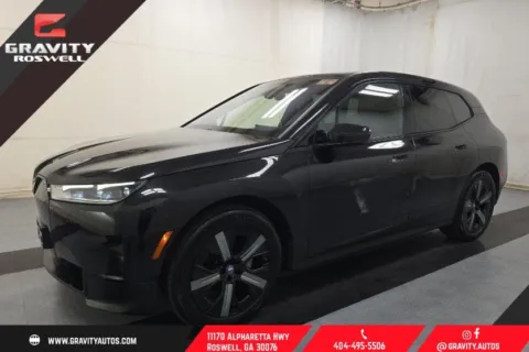 Black 2024 BMW iX xDrive50 for sale in Roswell, GA