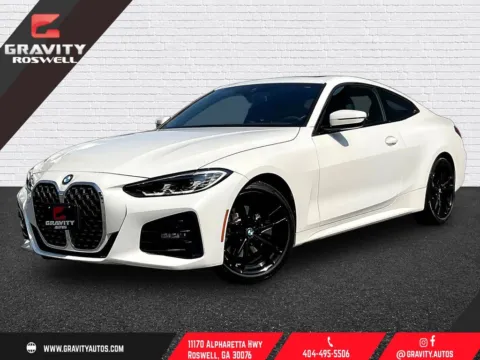 White 2024 BMW 4 Series 430i xDrive for sale in Roswell, GA
