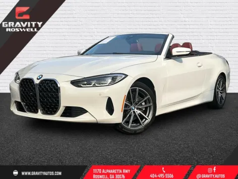 White 2023 BMW 4 Series 430i xDrive for sale in Roswell, GA