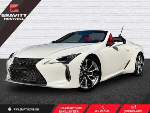 White 2021 Lexus LC 500 for sale in Roswell, GA