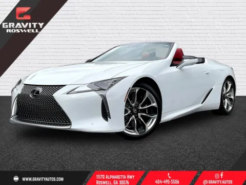 White 2021 Lexus LC 500 for sale in Roswell, GA