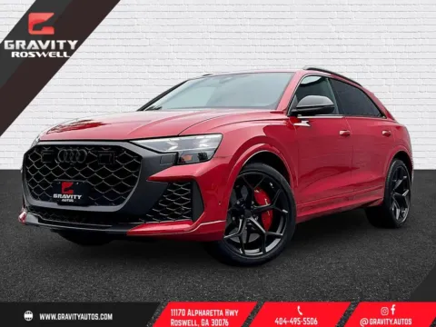 Red 2026 Audi RS Q8 performance 4.0T for sale in Roswell, GA