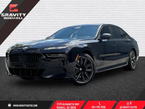 Black 2023 BMW 7 Series 760i xDrive for sale in Roswell, GA