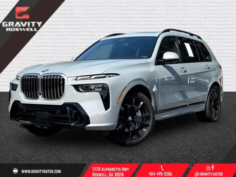 Gray 2024 BMW X7 xDrive40i for sale in Roswell, GA