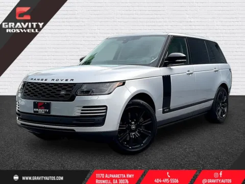 White 2019 Land Rover Range Rover 5.0L V8 Supercharged for sale in Roswell, GA