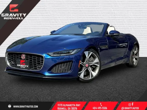Blue 2023 Jaguar F-TYPE P450 for sale in Roswell, GA