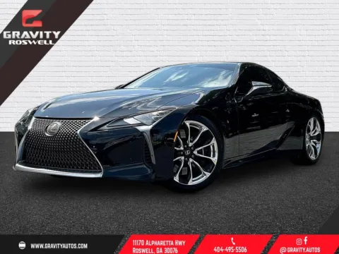 Black 2018 Lexus LC 500 for sale in Roswell, GA