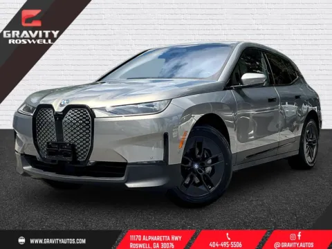 Gray 2024 BMW iX xDrive50 for sale in Roswell, GA