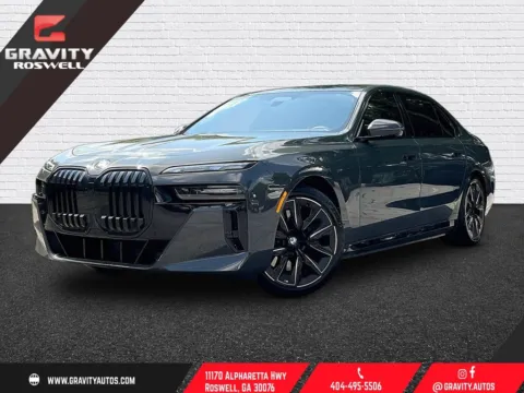 Gray 2023 BMW i7 xDrive60 for sale in Roswell, GA