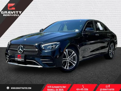 Black 2023 Mercedes-Benz E-Class E 350 for sale in Roswell, GA