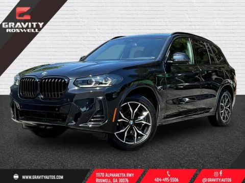 Black 2023 BMW X3 xDrive30i for sale in Roswell, GA