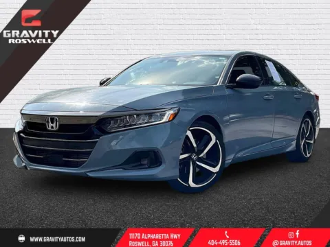 Gray 2022 Honda Accord Sport for sale in Roswell, GA