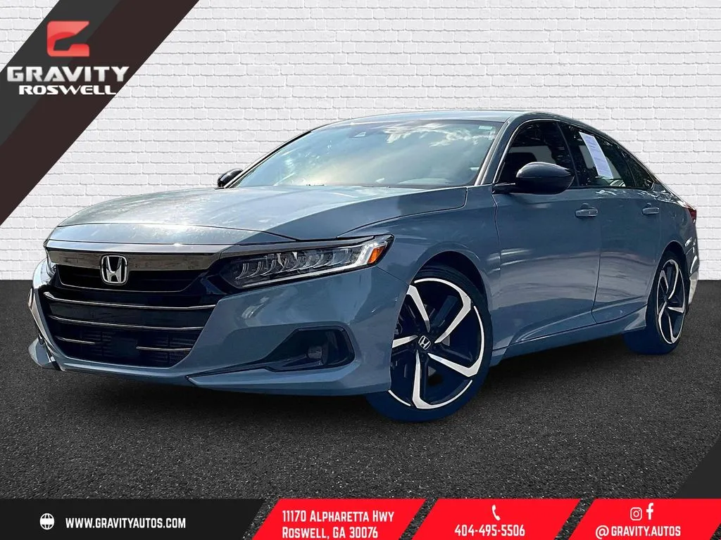 Gray 2022 Honda Accord Sport for sale in Roswell, GA