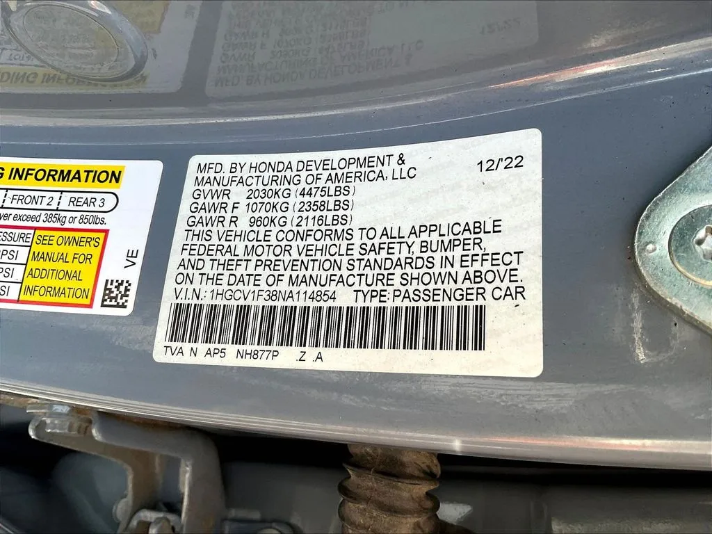 Honda Accord photo 16