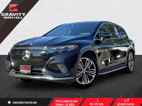 Black 2024 Mercedes-Benz EQS 450 for sale in Roswell, GA