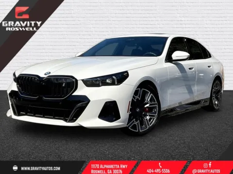 White 2024 BMW i5 eDrive40 for sale in Roswell, GA