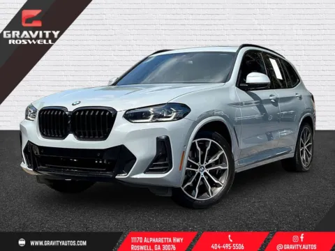 Gray 2024 BMW X3 sDrive30i for sale in Roswell, GA