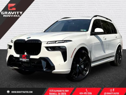 White 2024 BMW X7 xDrive40i for sale in Roswell, GA
