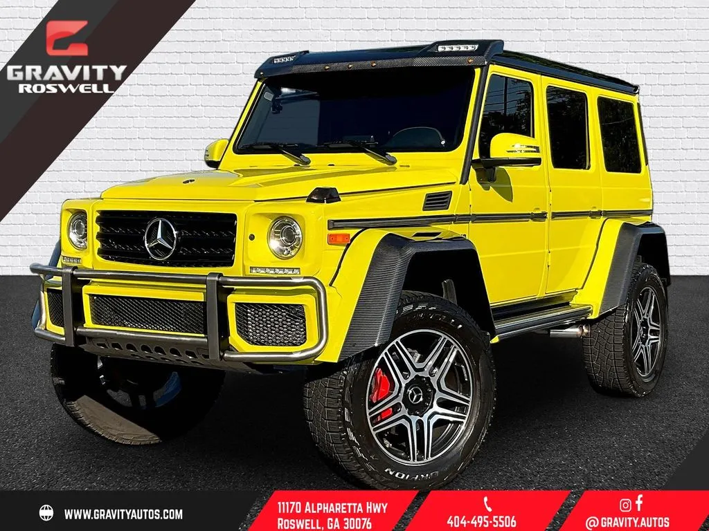 Black 2018 Mercedes-Benz G-Class G 550 Squared for sale in Roswell, GA