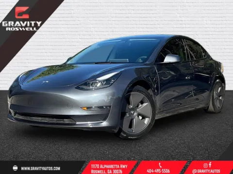 Blue 2023 Tesla Model 3 for sale in Roswell, GA