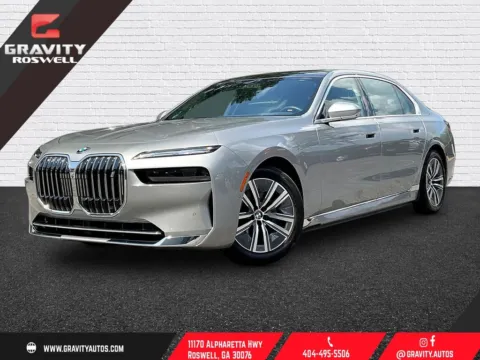 Silver 2024 BMW i7 eDrive50 for sale in Roswell, GA