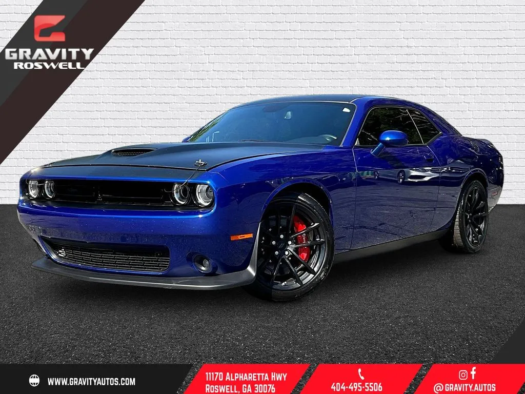 Blue 2018 Dodge Challenger R/T for sale in Roswell, GA