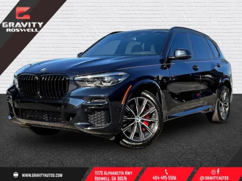 Black 2022 BMW X5 xDrive40i for sale in Roswell, GA