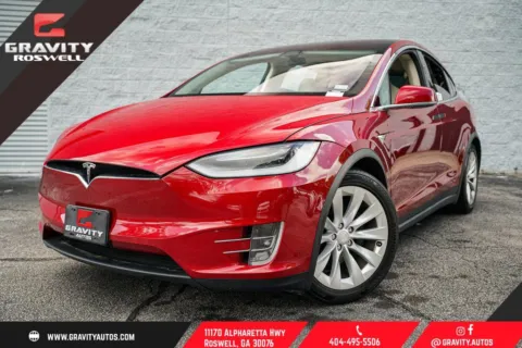 Red 2018 Tesla Model X P100D for sale in Roswell, GA