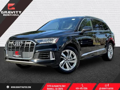 Black 2023 Audi Q7 55 Premium for sale in Roswell, GA