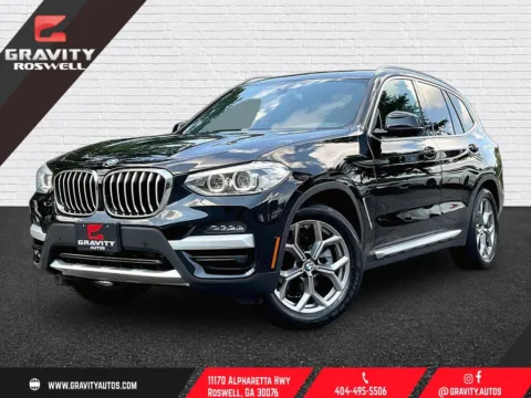 Black 2021 BMW X3 xDrive30i for sale in Roswell, GA