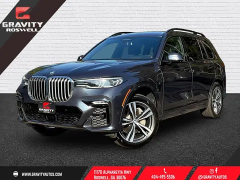 Gray 2019 BMW X7 xDrive50i for sale in Roswell, GA