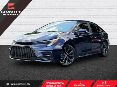 Blue 2023 Toyota Corolla SE for sale in Roswell, GA