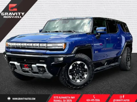 Blue 2024 GMC Hummer EV SUV 2X for sale in Roswell, GA