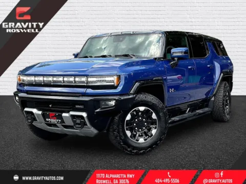 Blue 2024 GMC Hummer EV SUV 2X for sale in Roswell, GA