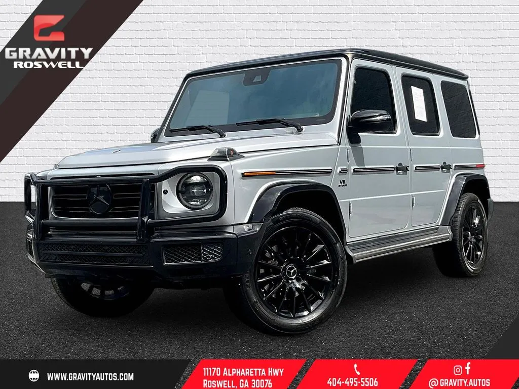 Silver 2021 Mercedes-Benz G-Class G 550 for sale in Roswell, GA