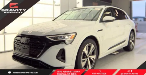 White 2024 Audi Q8 e-tron Premium for sale in Roswell, GA