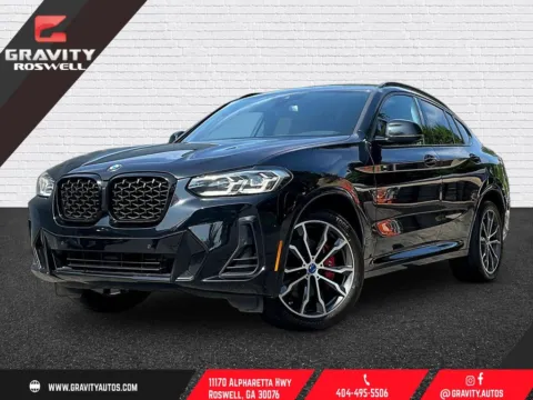 Black 2023 BMW X4 xDrive30i for sale in Roswell, GA