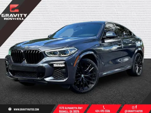 Gray 2021 BMW X6 sDrive40i for sale in Roswell, GA