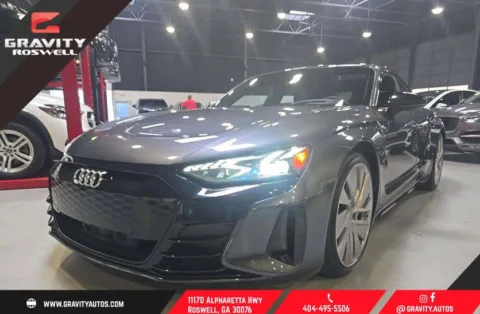 Gray 2022 Audi e-tron GT Prestige for sale in Roswell, GA