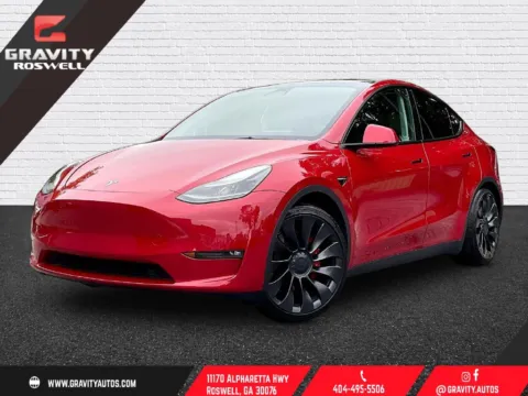 Red 2023 Tesla Model Y Performance for sale in Roswell, GA