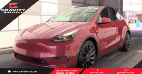 Red 2023 Tesla Model Y Performance for sale in Roswell, GA