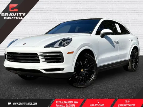 White 2022 Porsche Cayenne Coupe for sale in Roswell, GA
