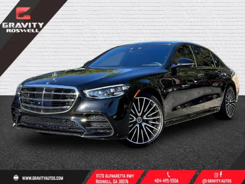 Black 2023 Mercedes-Benz S-Class S 580 for sale in Roswell, GA