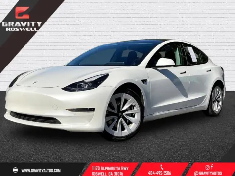 White 2022 Tesla Model 3 for sale in Roswell, GA