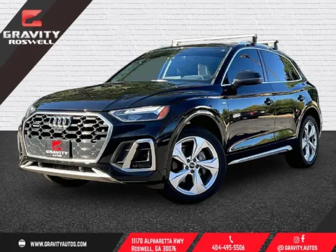 Black 2023 Audi Q5 45 S line Premium for sale in Roswell, GA