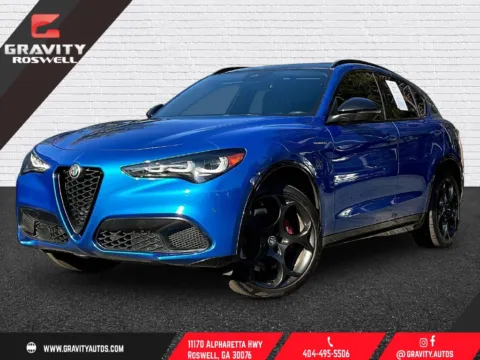 Blue 2024 Alfa Romeo Stelvio Veloce for sale in Roswell, GA
