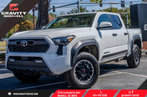 White 2025 Toyota Tacoma TRD Off-Road for sale in Roswell, GA