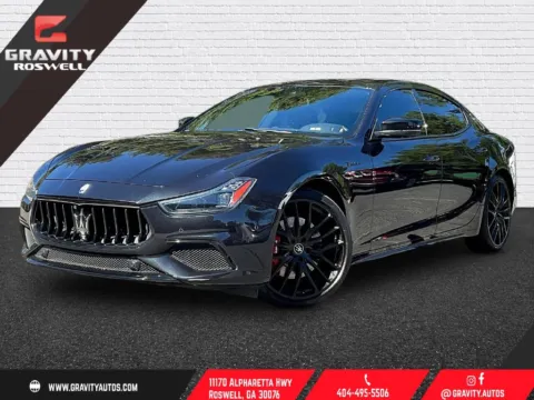 Black 2022 Maserati Ghibli Modena for sale in Roswell, GA